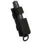 Preview: BlackField Teleskop Schlagstock 16"/41 cm Hartgummi mit Nylonetui
